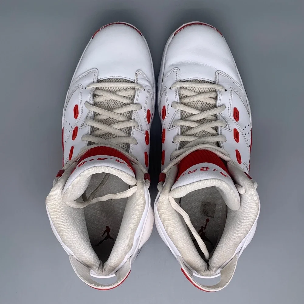 Jordan Lift Off White Red Basketball‎ Shoes DC7330-106 Men's Sz 11.5